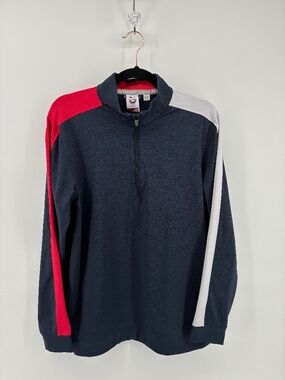 Puma Navy and Red Pullover
